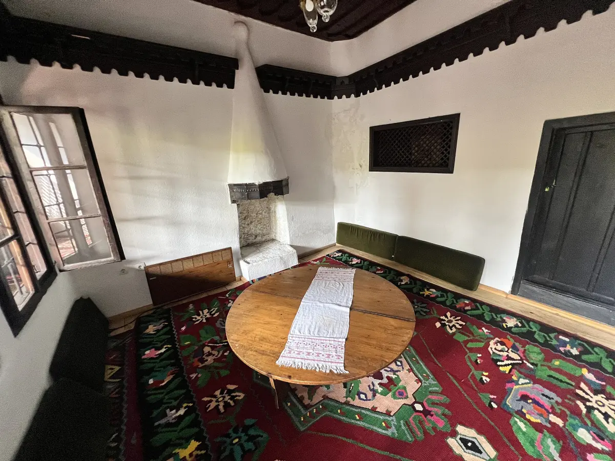 A room inside the Blagaj Tekke