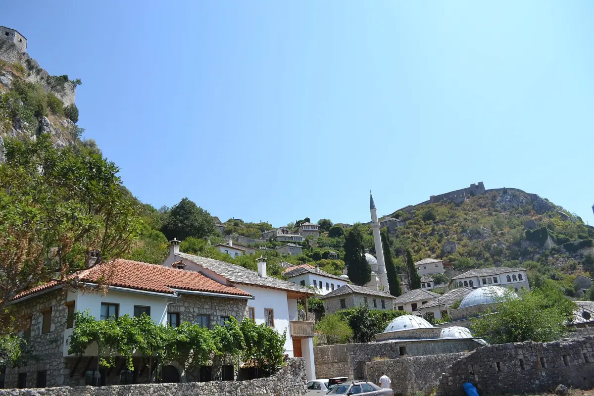 Počitelj with the Hajji Alija Mosque